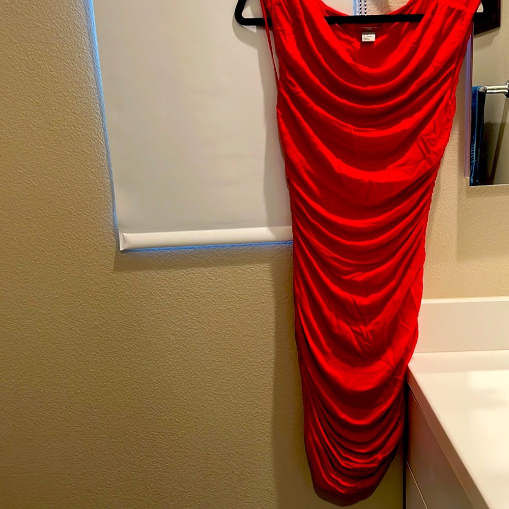 Dress color red size 8 good condition